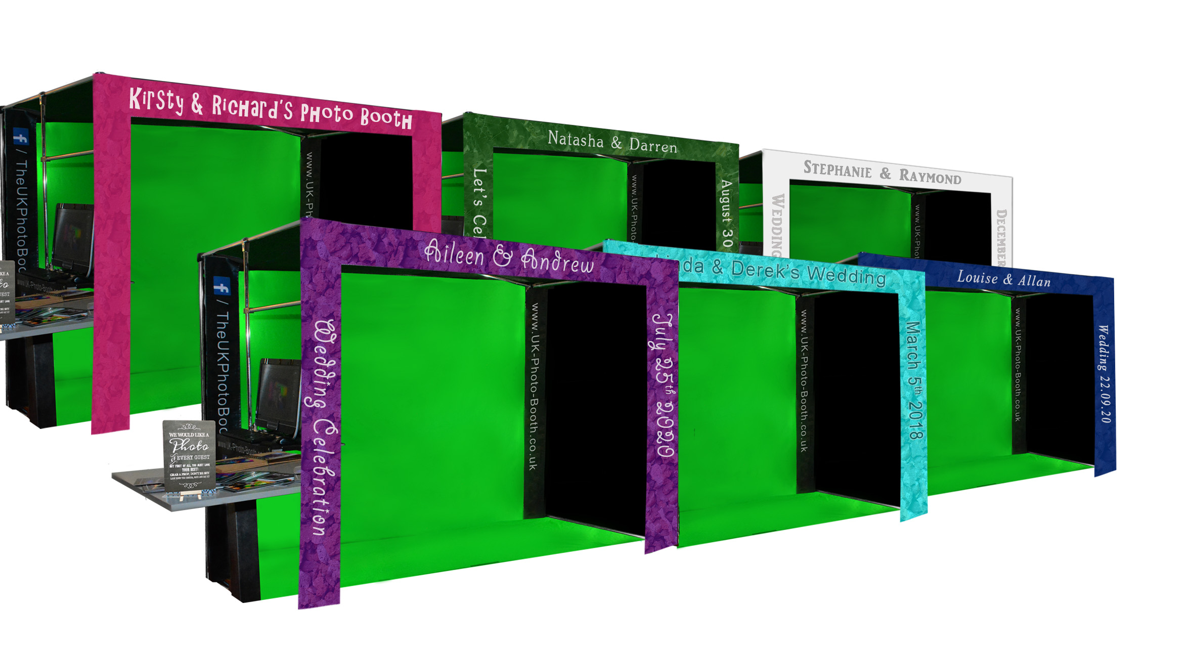 Our Green Screen Photo Booths